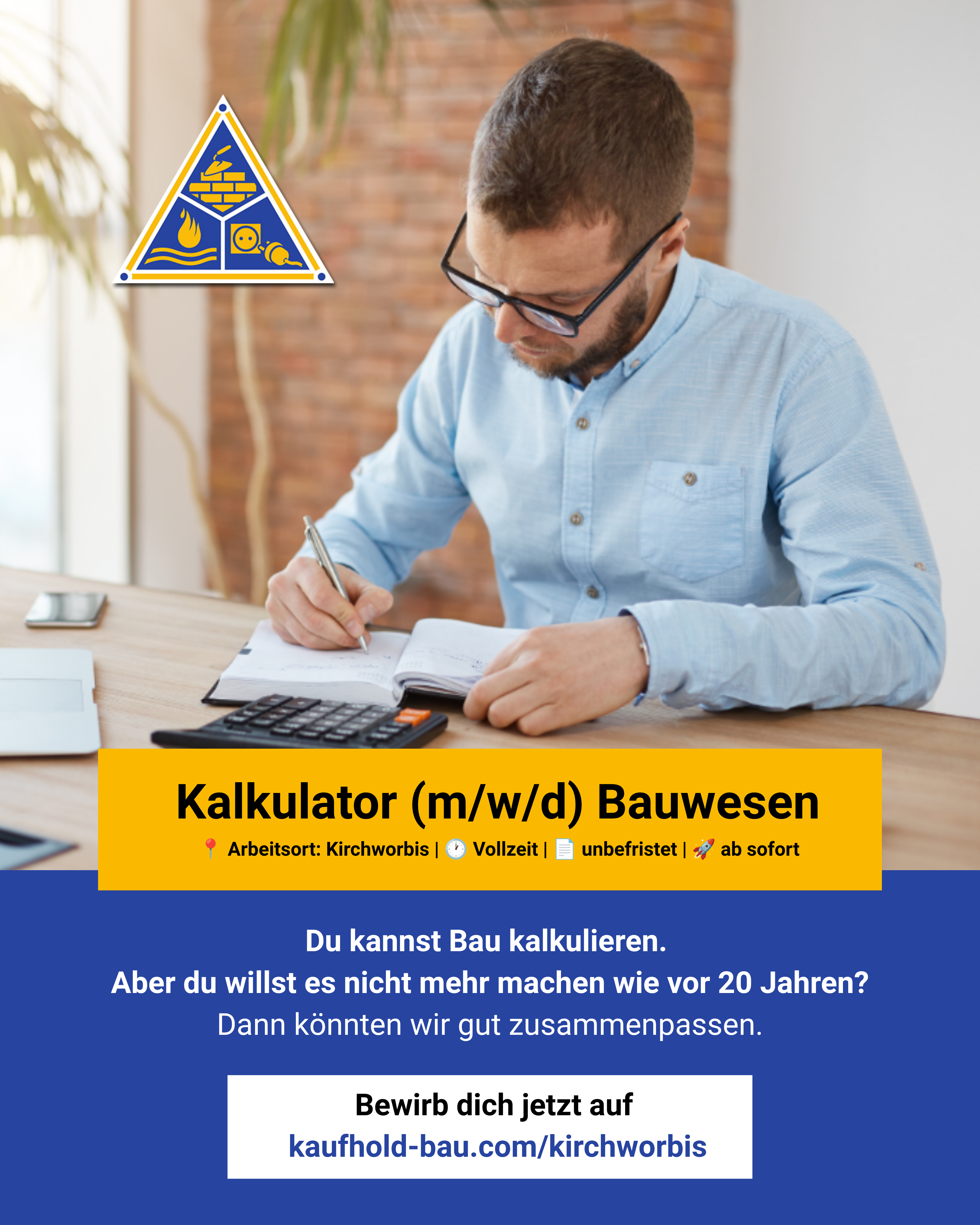 Stellenanzeige - Kalkulator